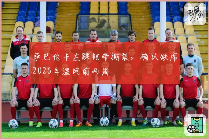 萨巴伦卡左踝韧带撕裂,确认缺席2026年温网前两周